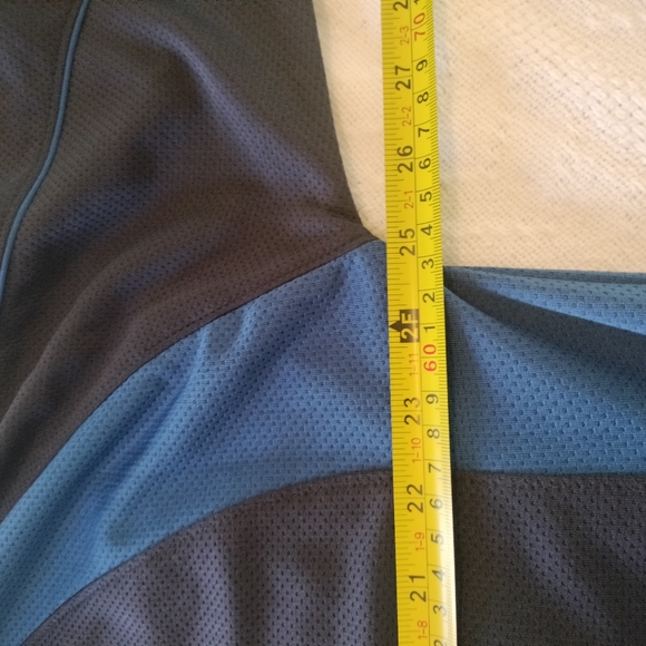 America's Navy Men's Performance Polo Shirt Blue Embroidered Logo Flag Sz XXL - Picture 12 of 12